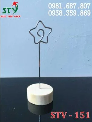 Wobbler để bàn đế gỗ STV151