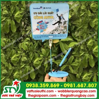 Wobbler quảng cáo có bút STV6822