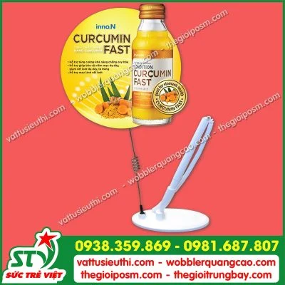 Wobbler để bàn có bút STV6818