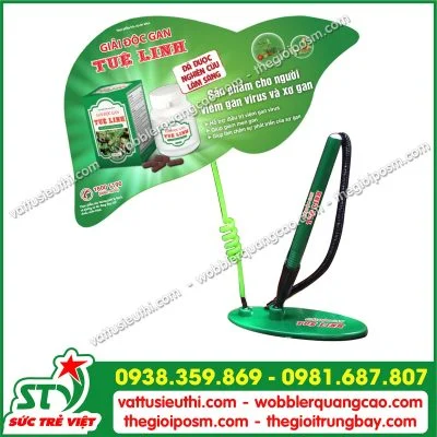 Wobbler để bàn gắn bút STV6820